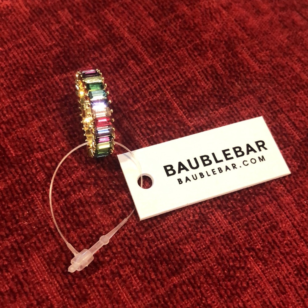 BAUBLEBAR MINI ALIDIA RING MULTICOLORED SIZE 7 NEW WITH TAG - Picture 3 of 6